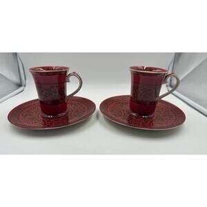 Vintage 2006 Harry and David Tea Cup & Saucer "Medford, Oregon"